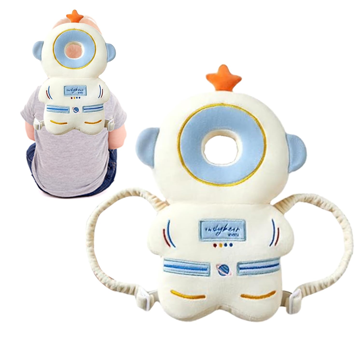 Keep your little explorer safe with the TinySafeHaven Baby Head Protector Backpack — a must-have for babies learning to walk! This adorable backpack-style head protector cushions the back of your baby's head from bumps Perfect for babies 6–18 months learn